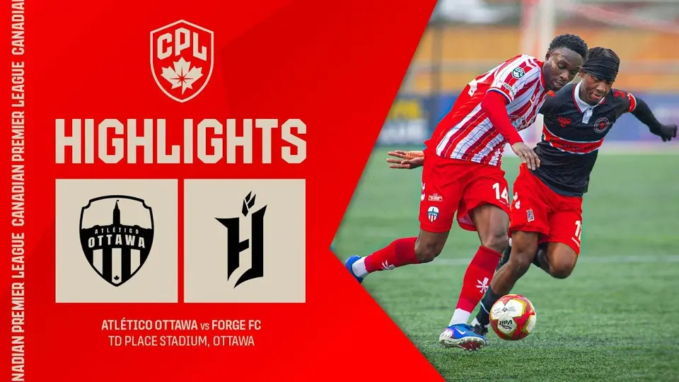 Atl. Ottawa 2 - 1 Forge: match highlights