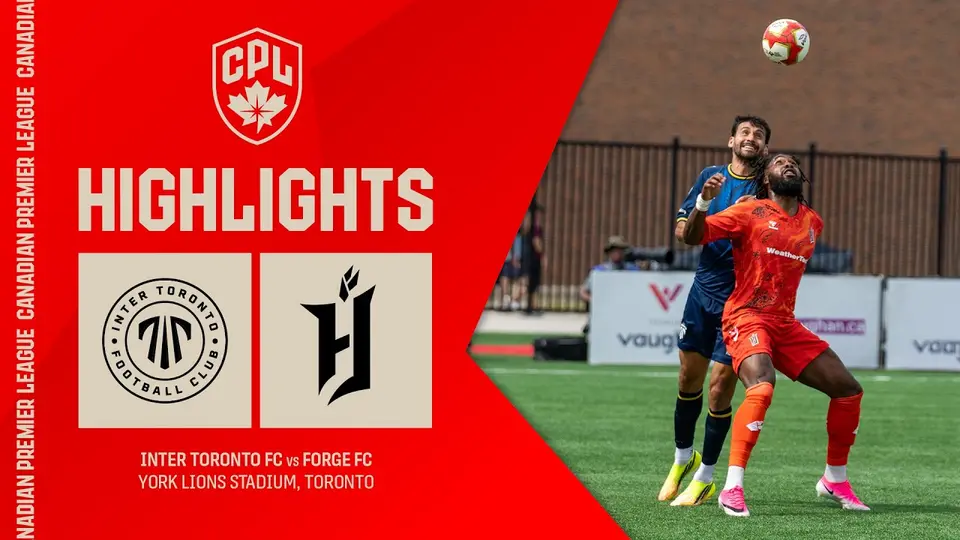 Inter Toronto 1 - 4 Forge: match highlights